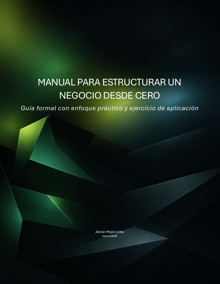 Manual para estructurar un negocio desde cero