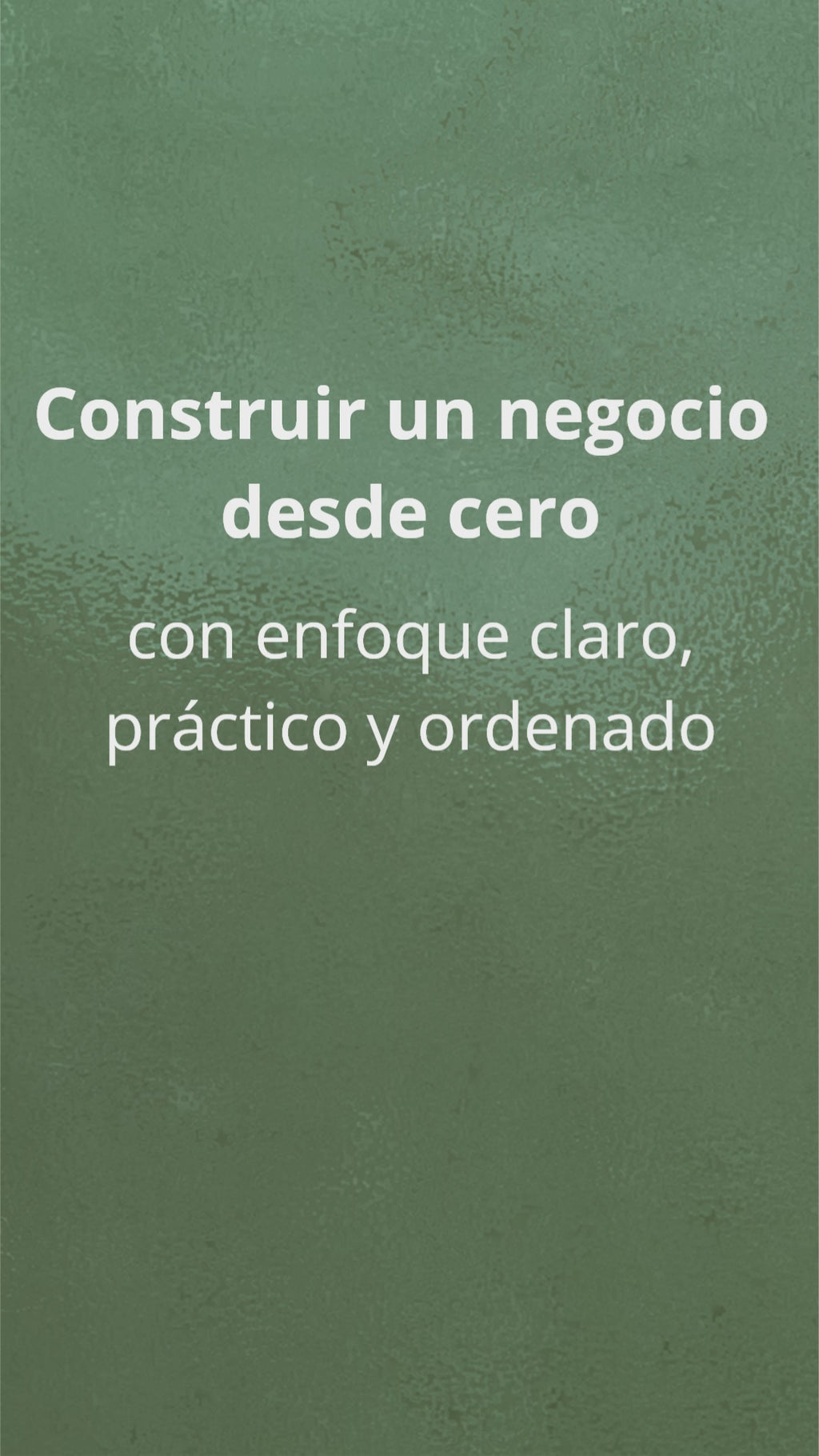 Manual para estructurar un negocio desde cero